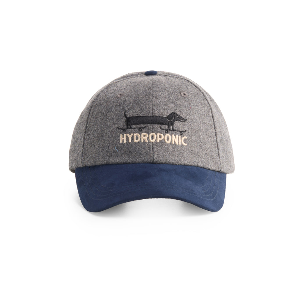 Gorra Hydroponic x Peanut Long Dog Heather Grey Navy
