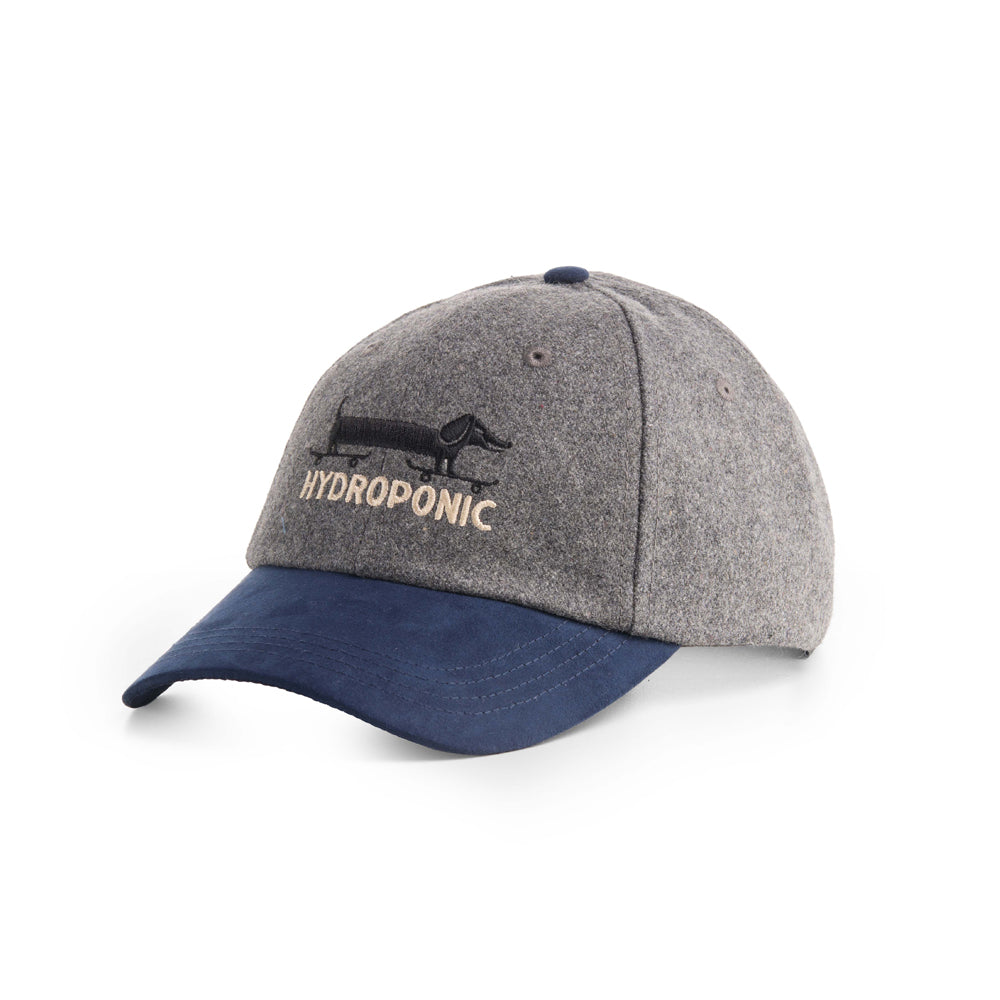 Gorra Hydroponic x Peanut Long Dog Heather Grey Navy