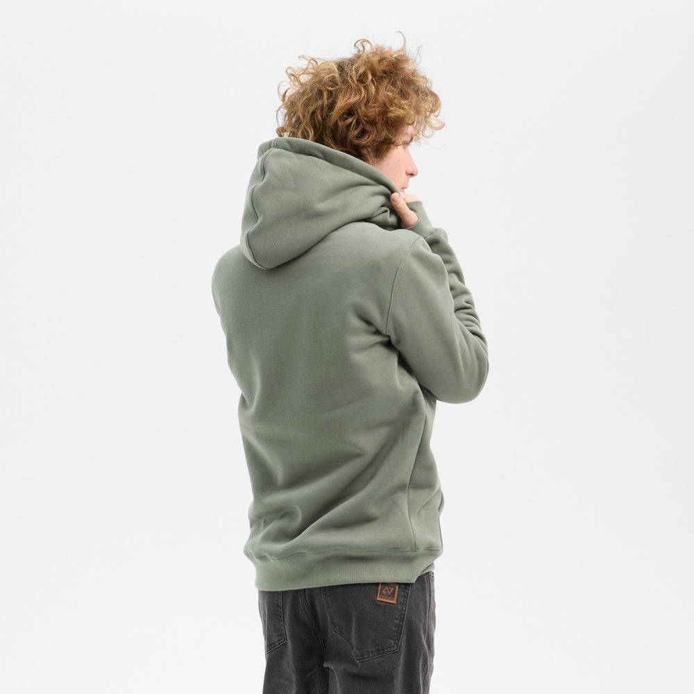 Sudadera Hydroponic Grape HD Green Grey