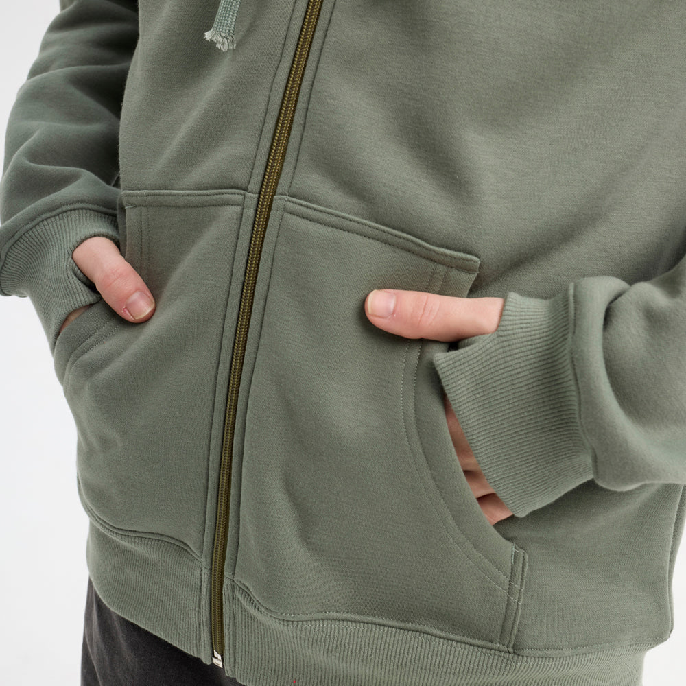 Sudadera Hydroponic Grape HD Green Grey