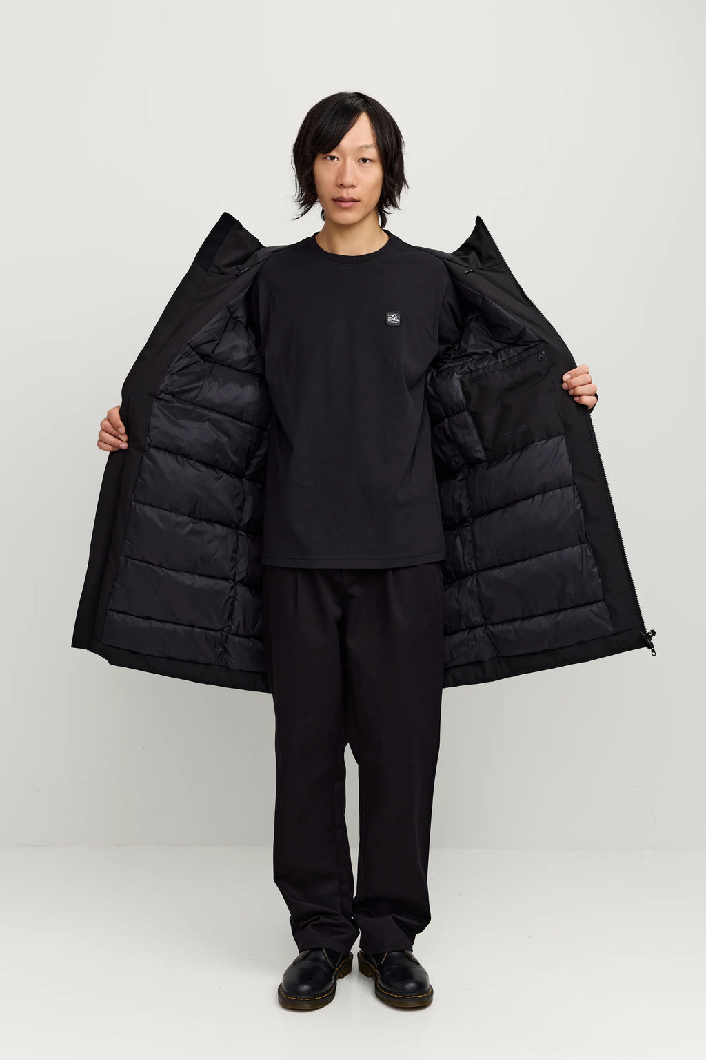 Abrigo Makia Pacific Jacket Black