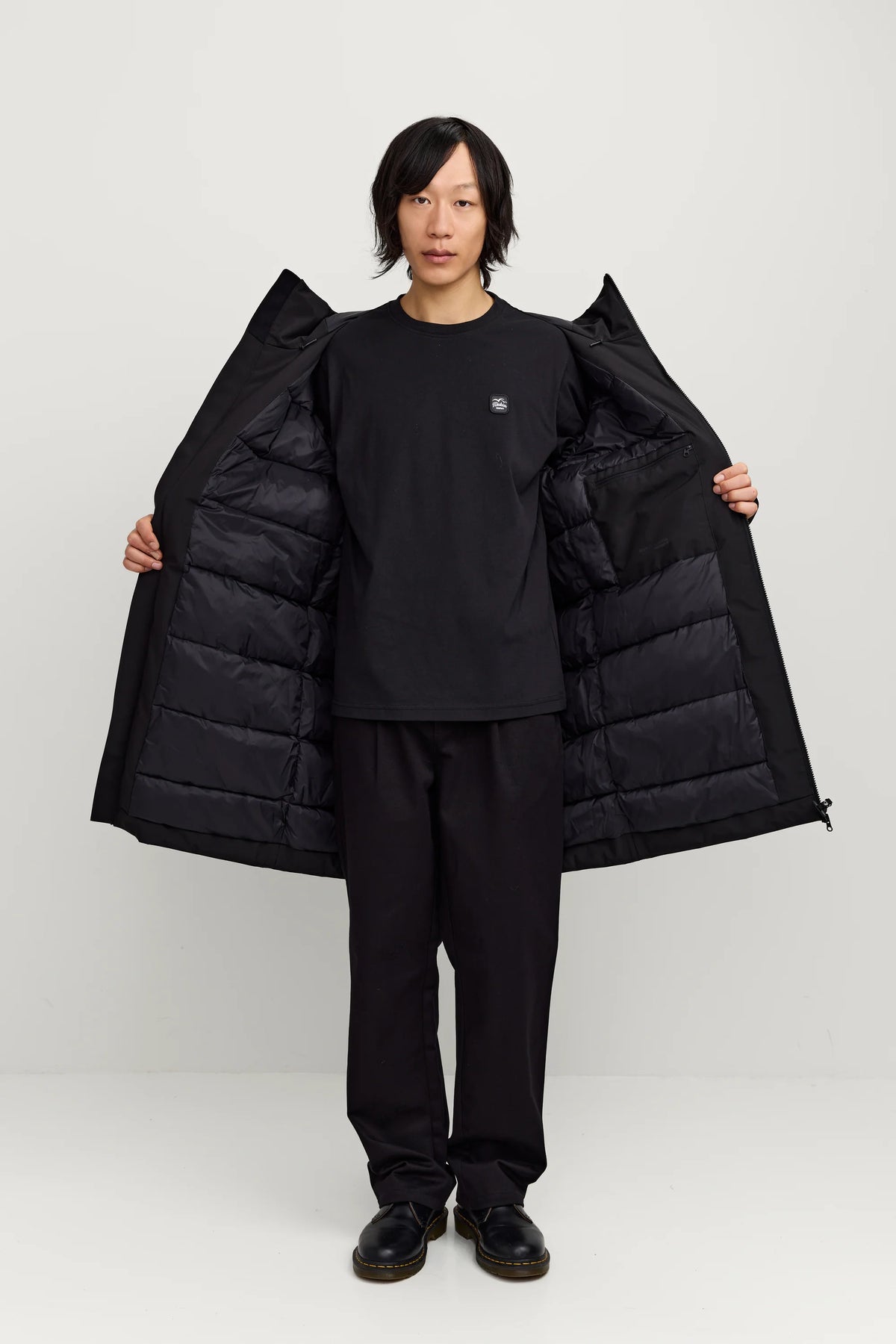 Abrigo Makia Pacific Jacket Black
