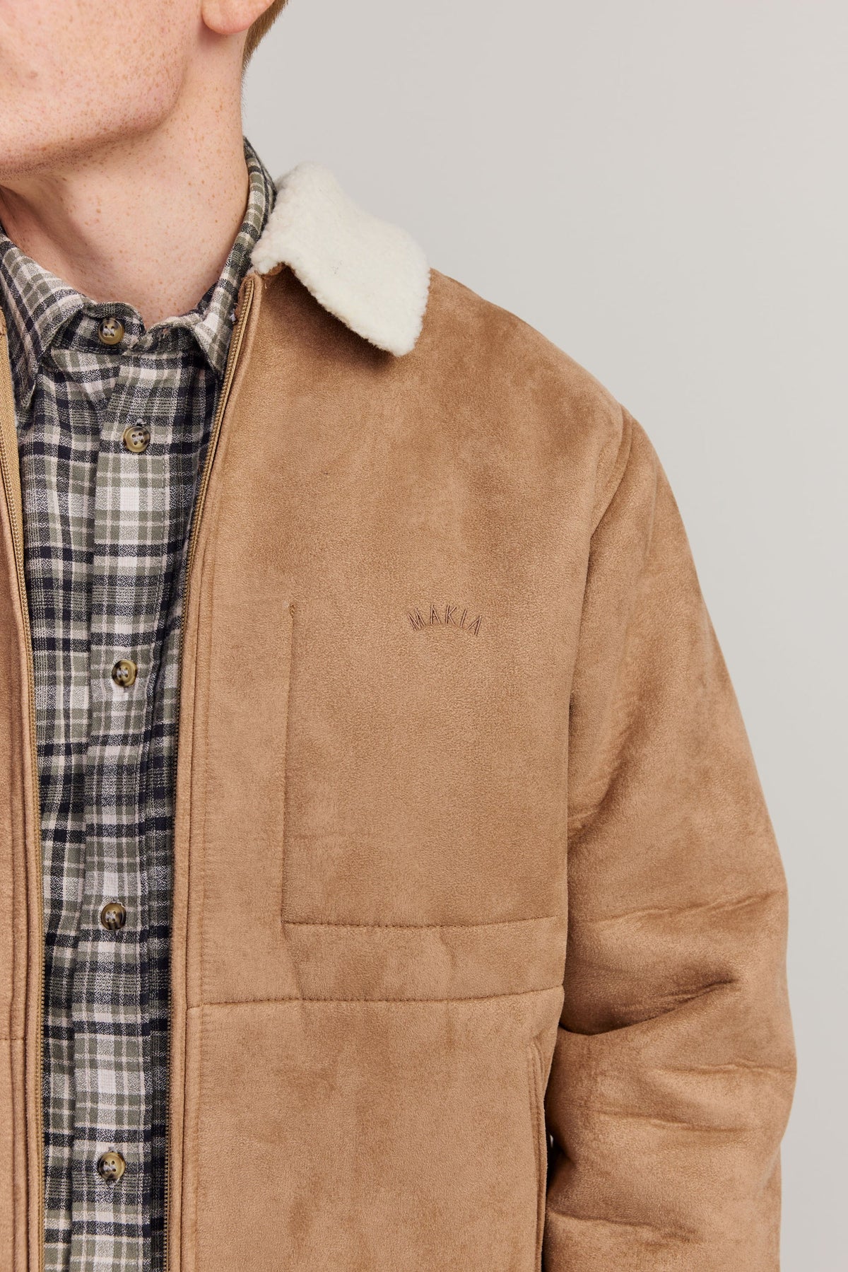 Chaqueta Makia Author Camel