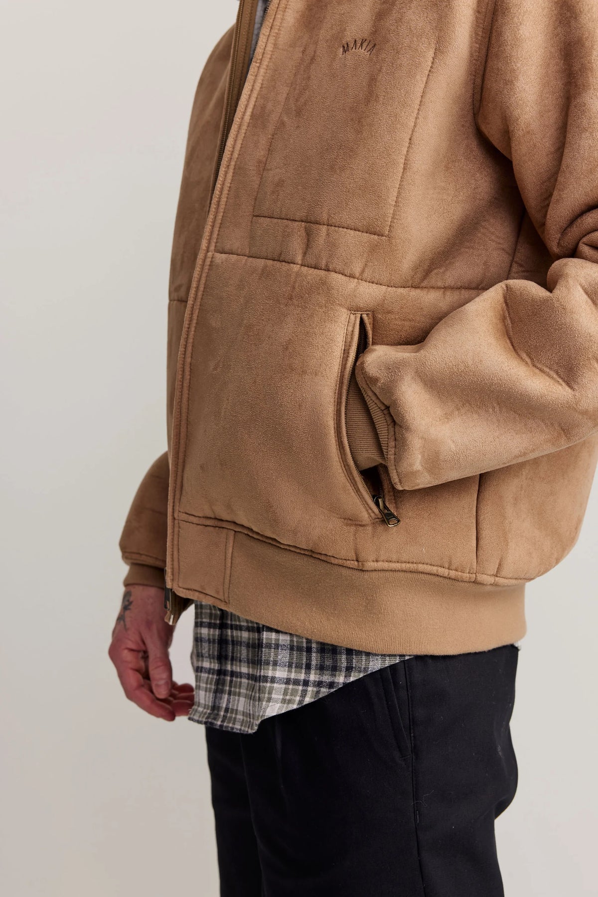 Chaqueta Makia Author Camel