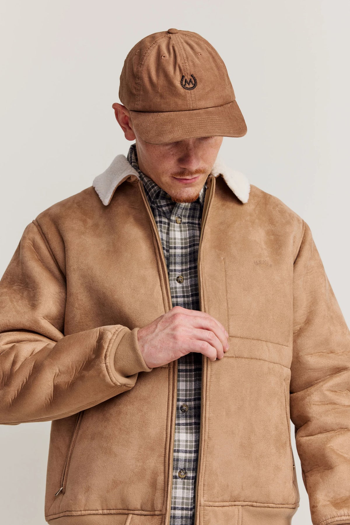 Chaqueta Makia Author Camel
