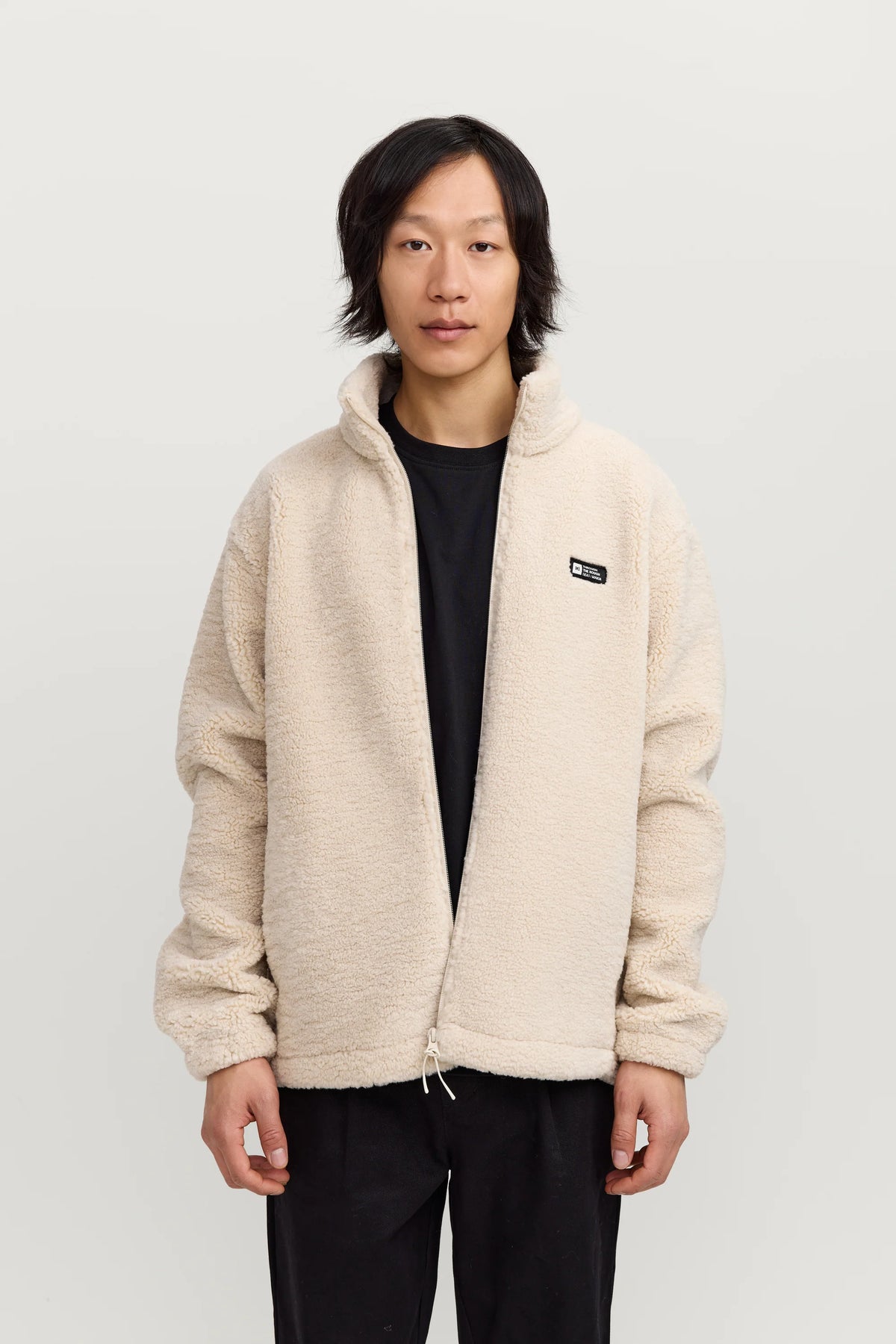 Chaqueta Makia Park Fleece Off White
