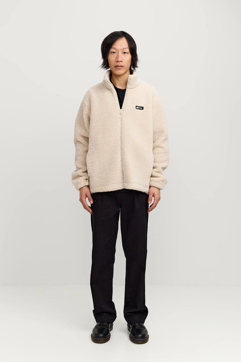 Chaqueta Makia Park Fleece Off White