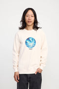Sudadera Makia Halo Natural White