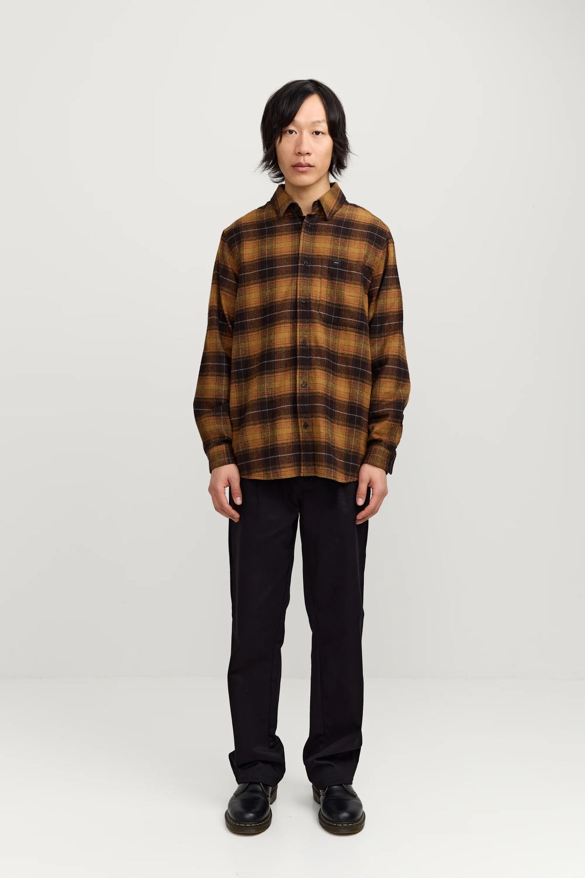 Camisa Makia Eric Dark Brown