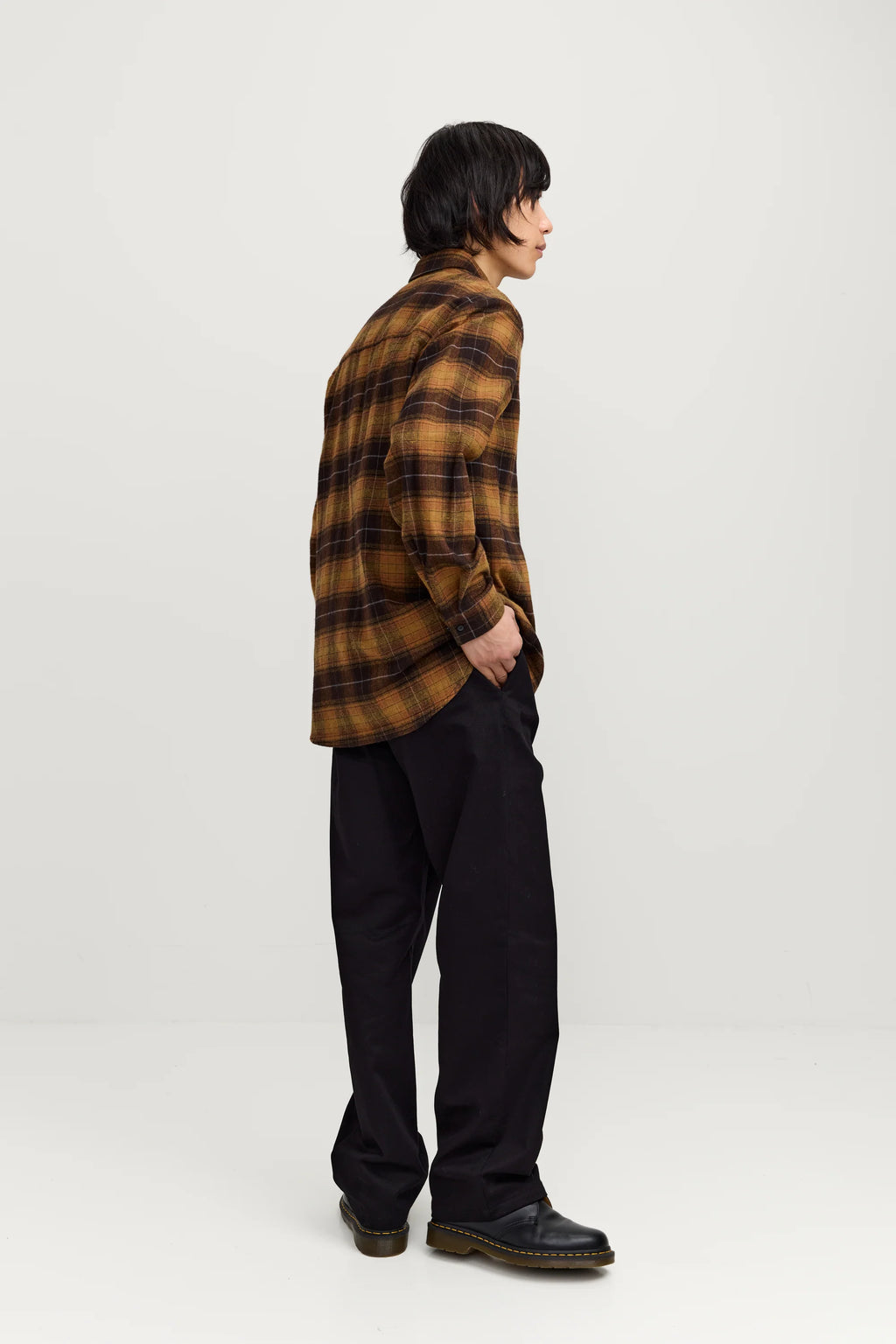 Camisa Makia Eric Dark Brown