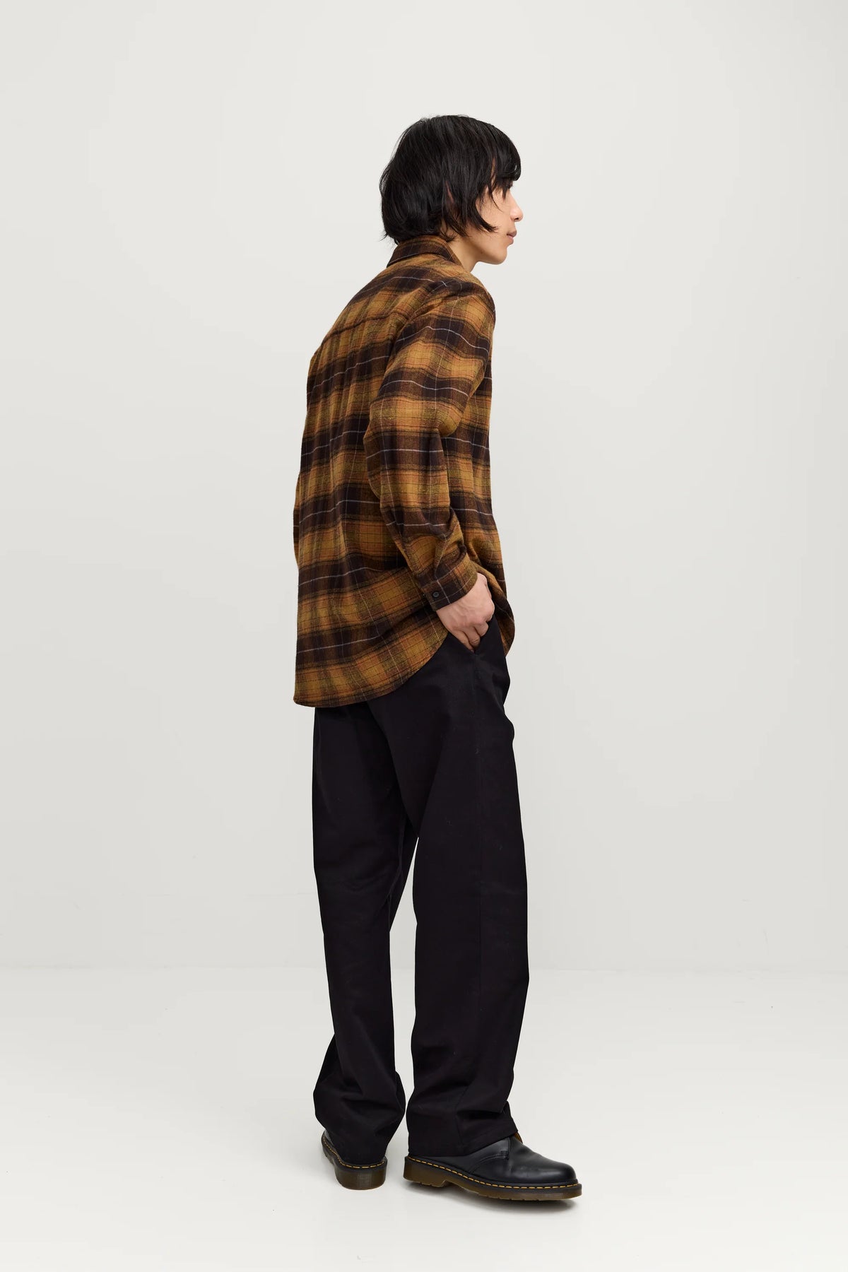 Camisa Makia Eric Dark Brown