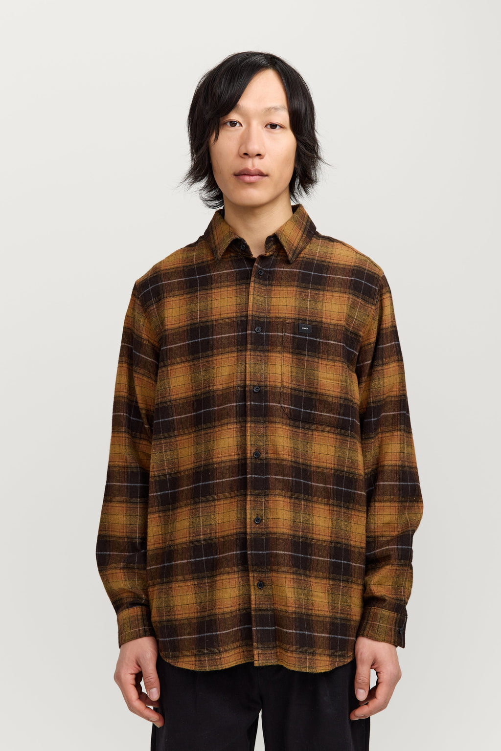 Camisa Makia Eric Dark Brown