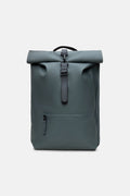 Mochila RAINS Rolltop Rucksack W3 Dark Grey