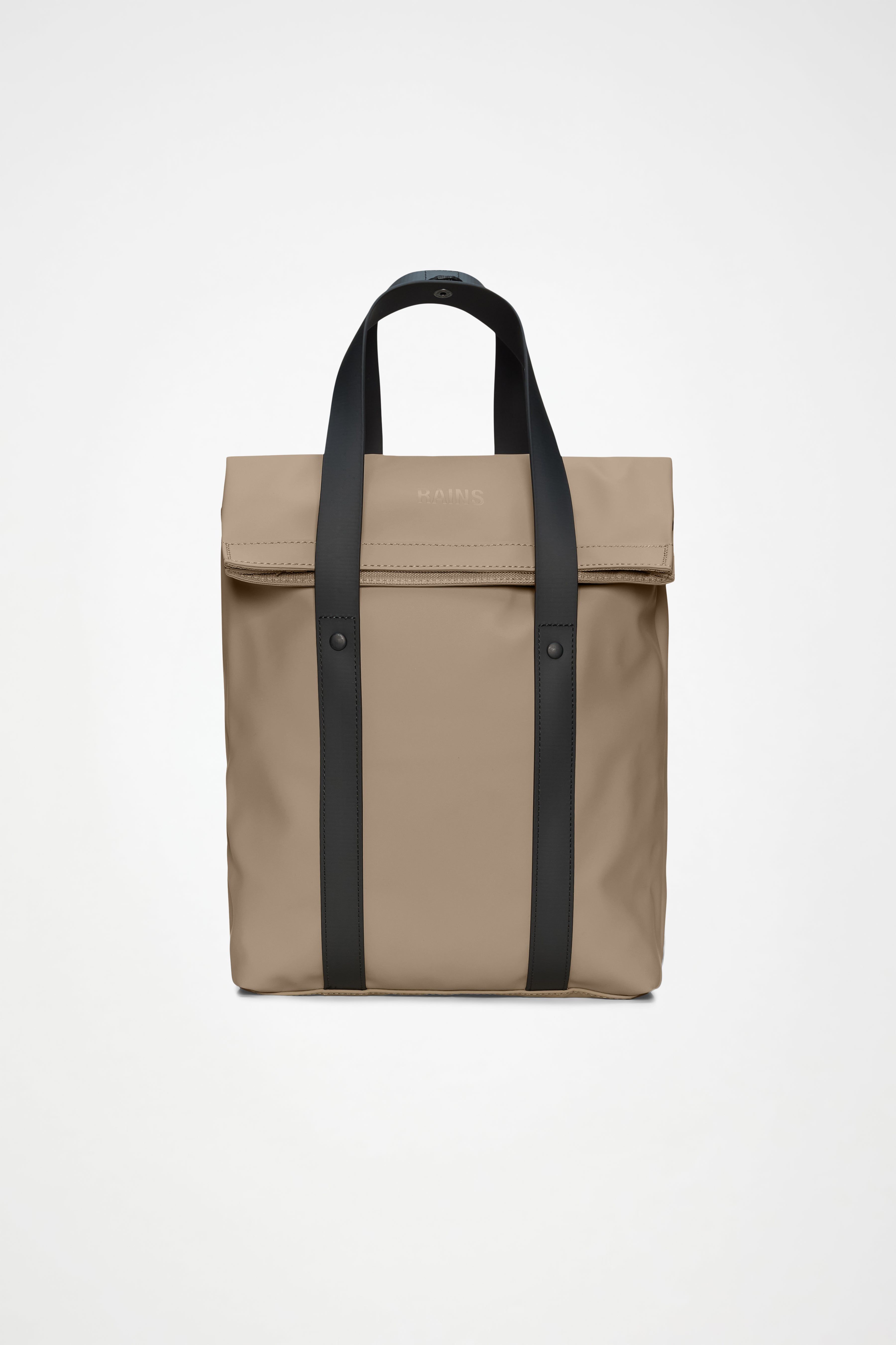 Mochila Rains Beige 2 Way Tote Backpack Mini W3