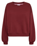 Sudadera Nümph Nubissa Oversize Cropped Syrah