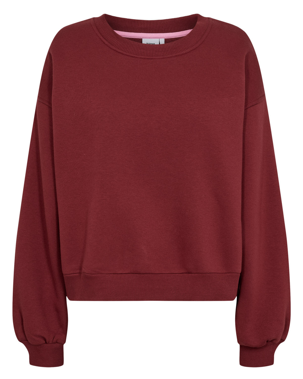 Sweat-shirt oversize court Nümph Nubissa Syrah