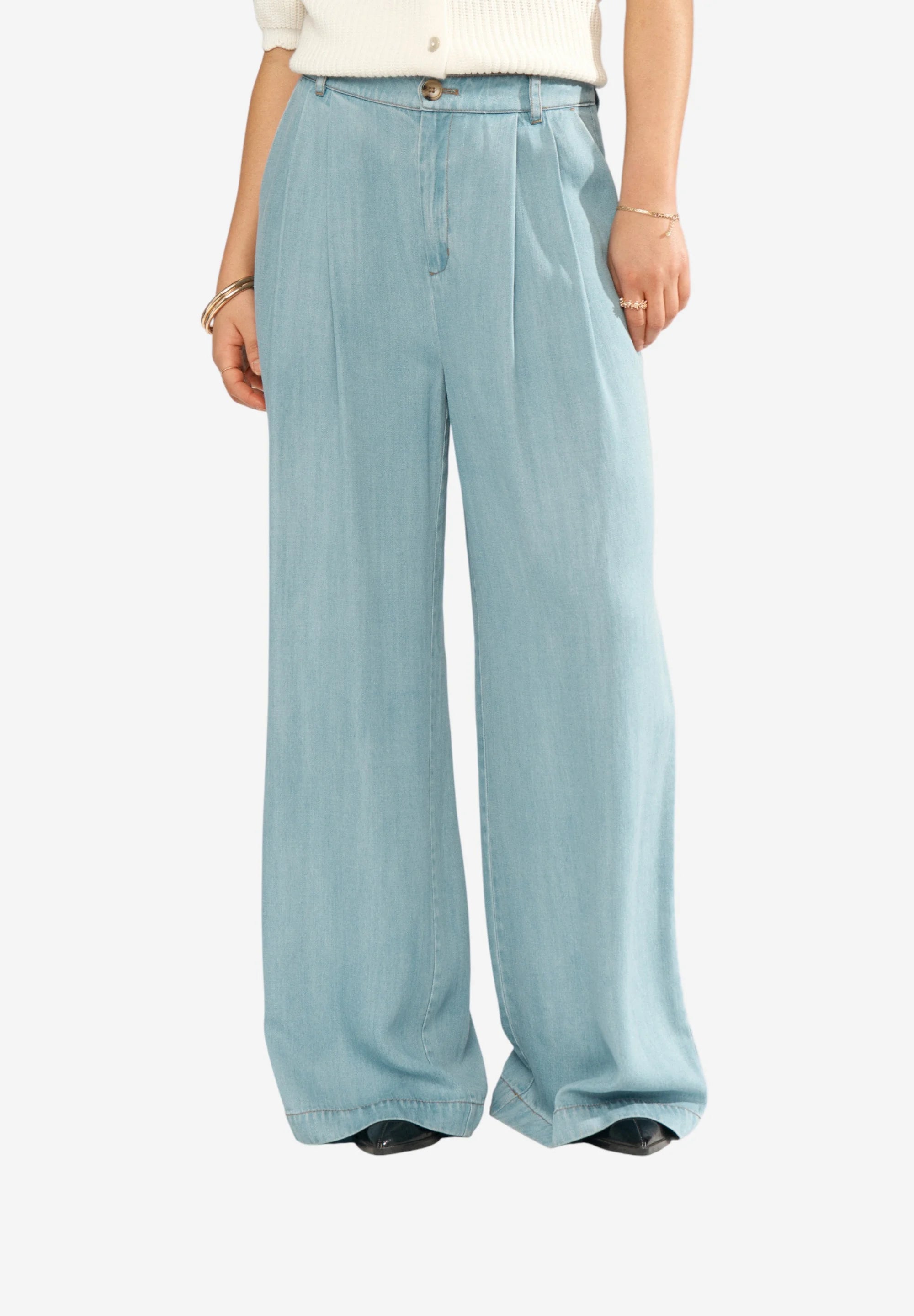 Pantalones Nümph Nuelida Light Blue Denim