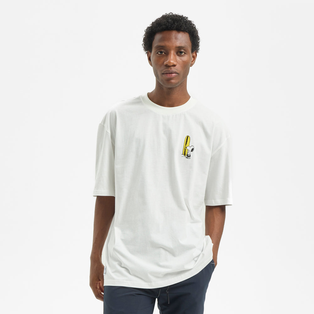 Camiseta Hydroponic x Peanuts No Dogs Blanco
