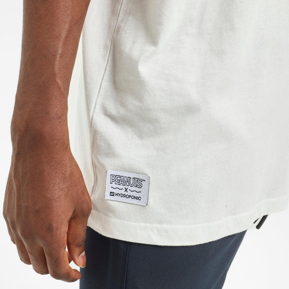 Camiseta Hydroponic x Peanuts No Dogs Blanco