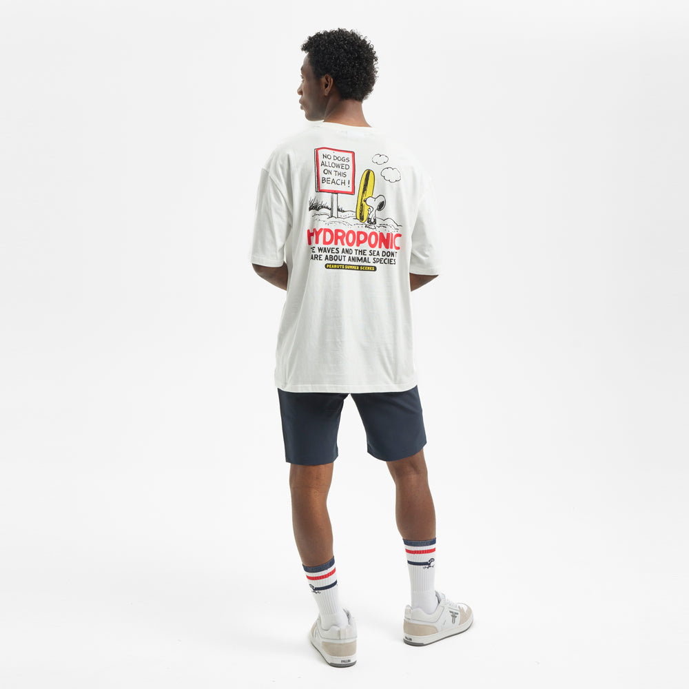 Camiseta Hydroponic x Peanuts No Dogs Blanco