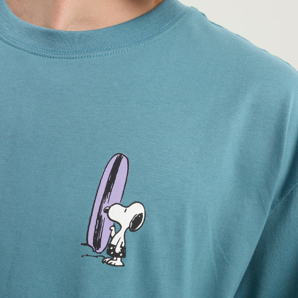 Camiseta Hydroponic x Peanuts No Dogs Teal