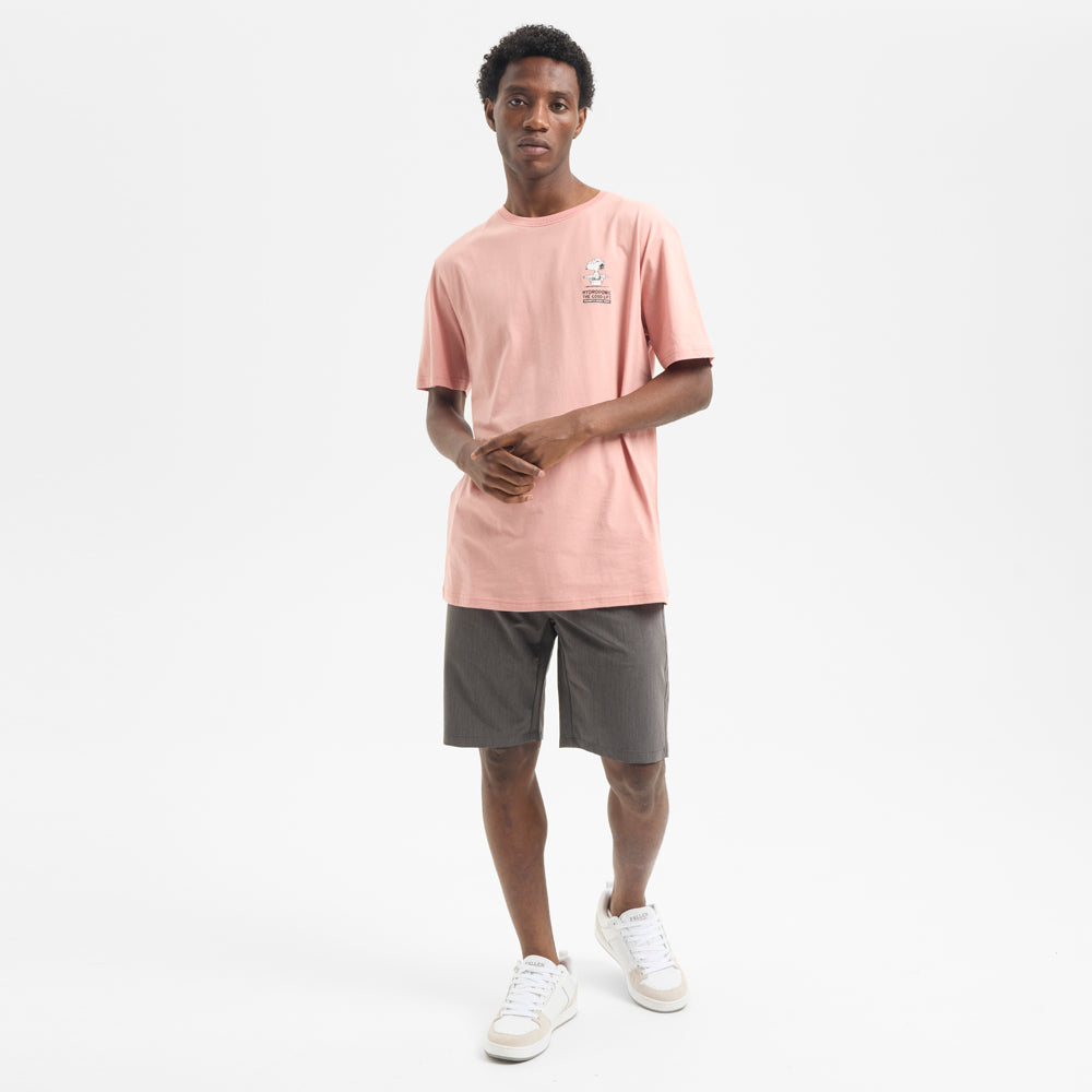 Camiseta Hydroponic x Peanuts Good Life Peach Blossom