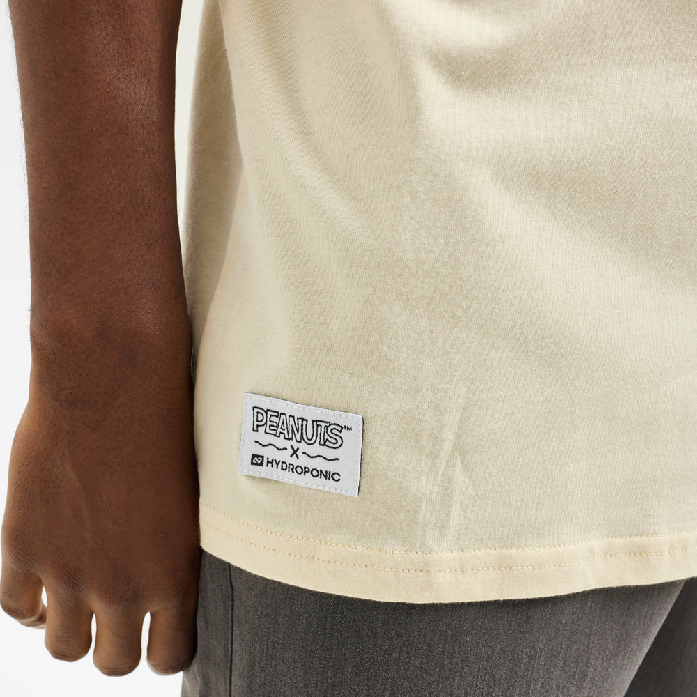 Camiseta Hydroponic x Peanuts Cactus Crema