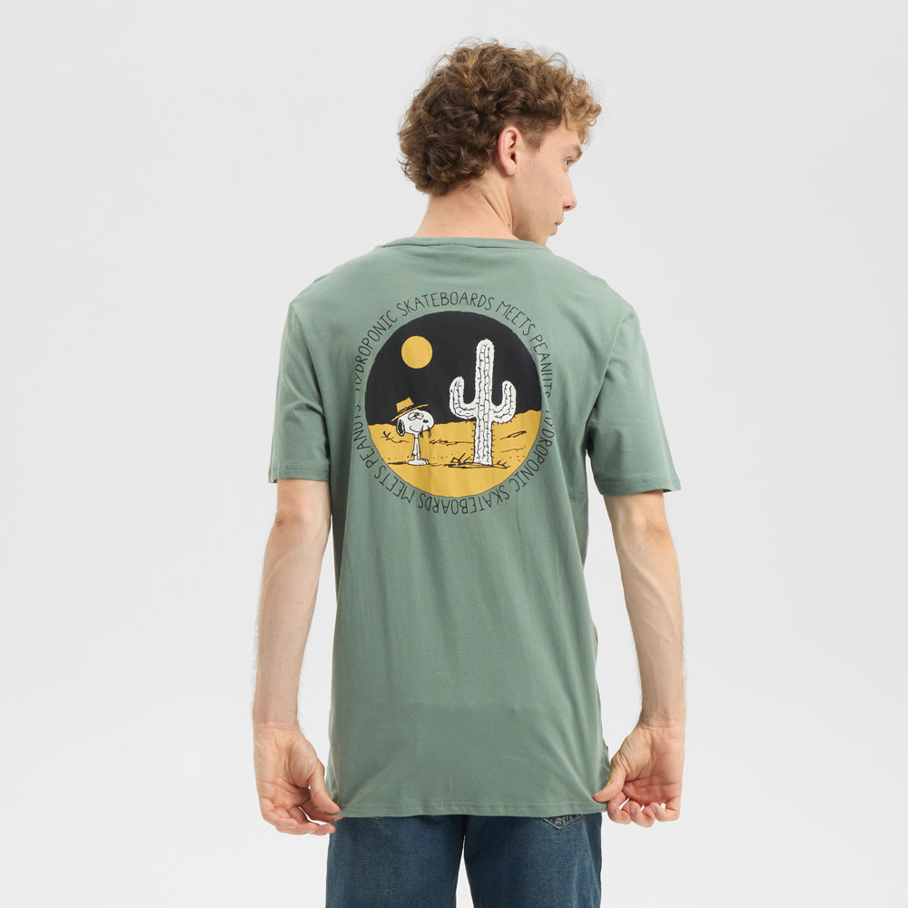 Camiseta Hydroponic x Peanuts Cactus Verde