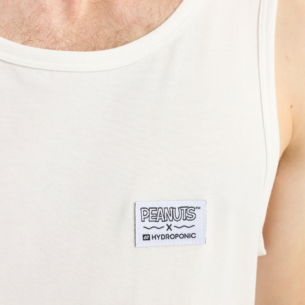Camiseta Tirantes Hydroponic x Peanuts Vibes Blanco