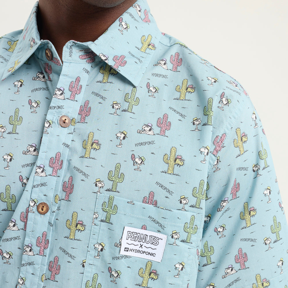Camisa Hydroponic x Peanut Desert azul claro