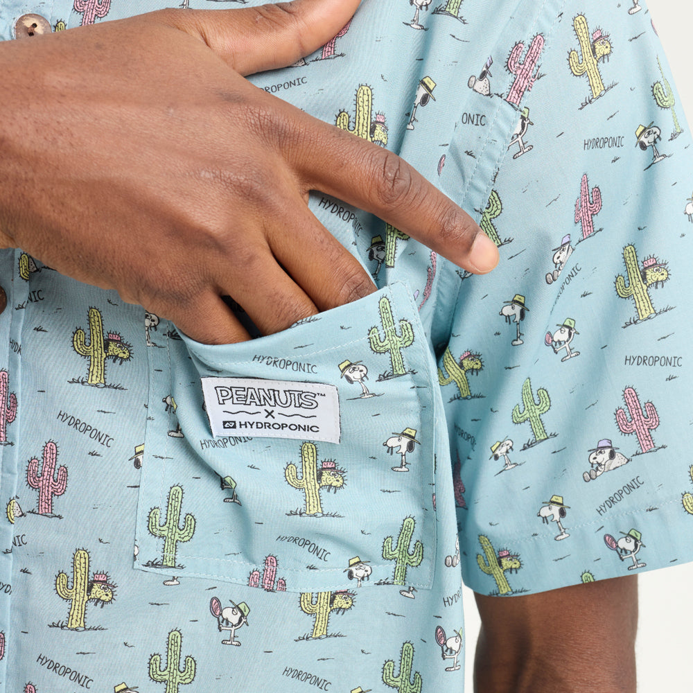 Camisa Hydroponic x Peanut Desert azul claro