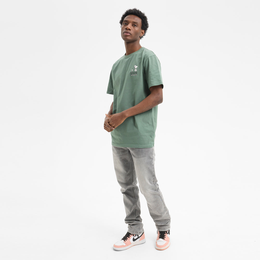 Camiseta Hydroponic x Peanut Campfire Forest Green