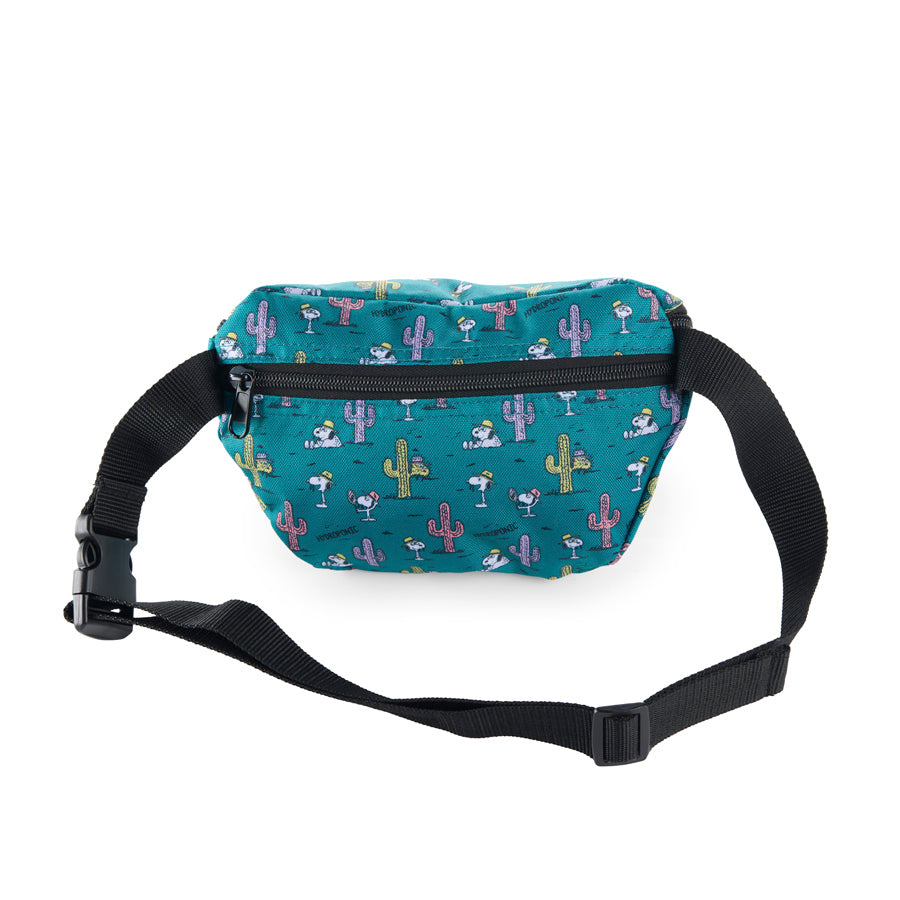 Riñonera Hydroponic x Peanuts Fanny Green Cactus