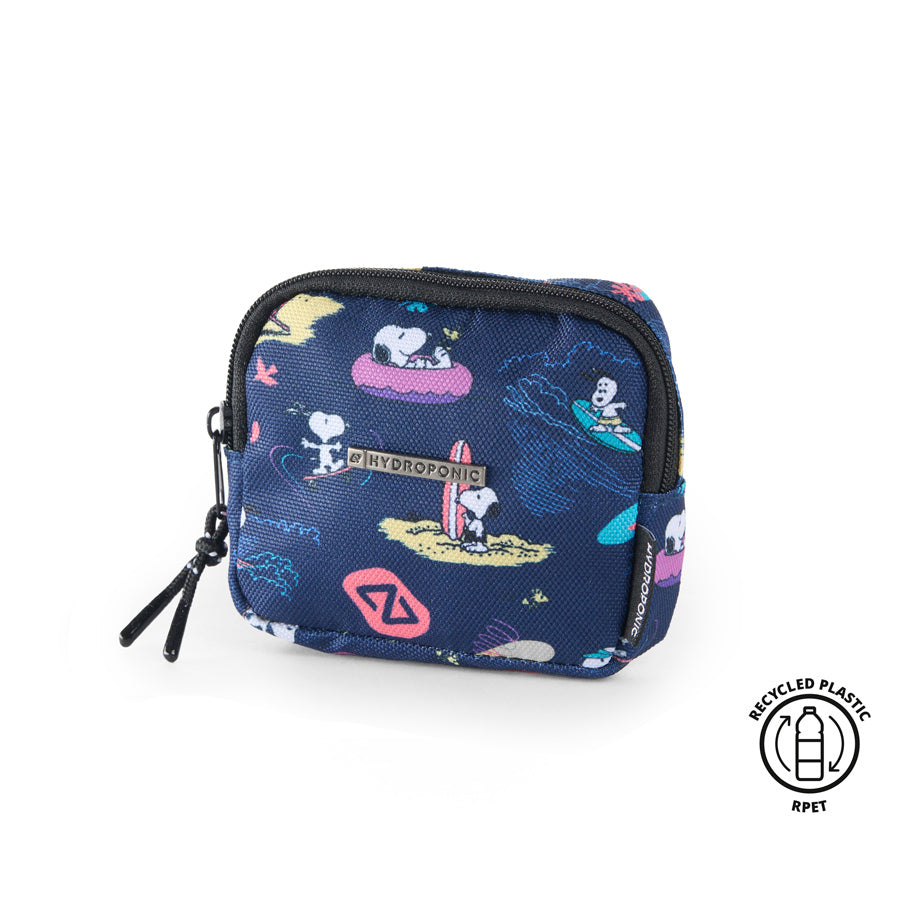 Monedero Hydroponic x Peanuts Purse Navy Beach
