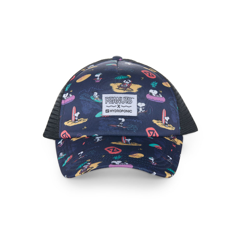 Gorra Hydroponic x Peanuts Beach Azul Marino