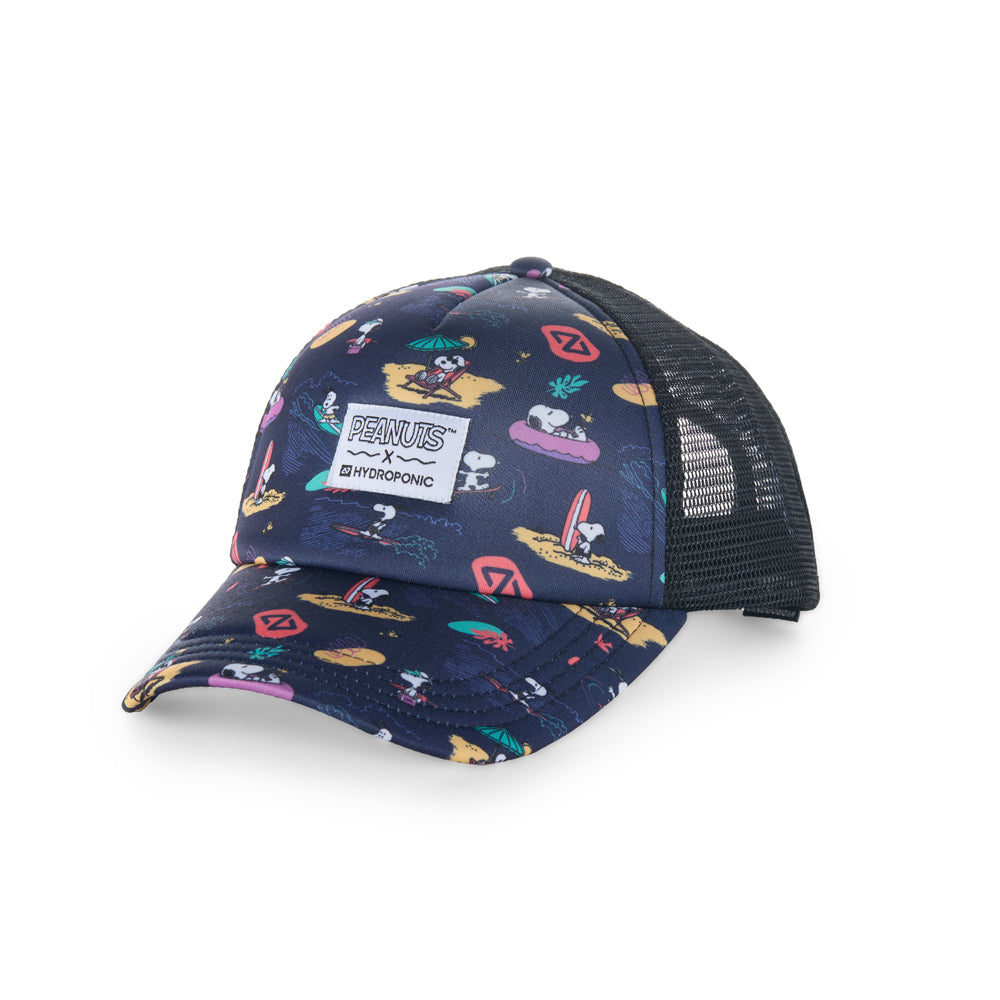 Gorra Hydroponic x Peanuts Beach Azul Marino