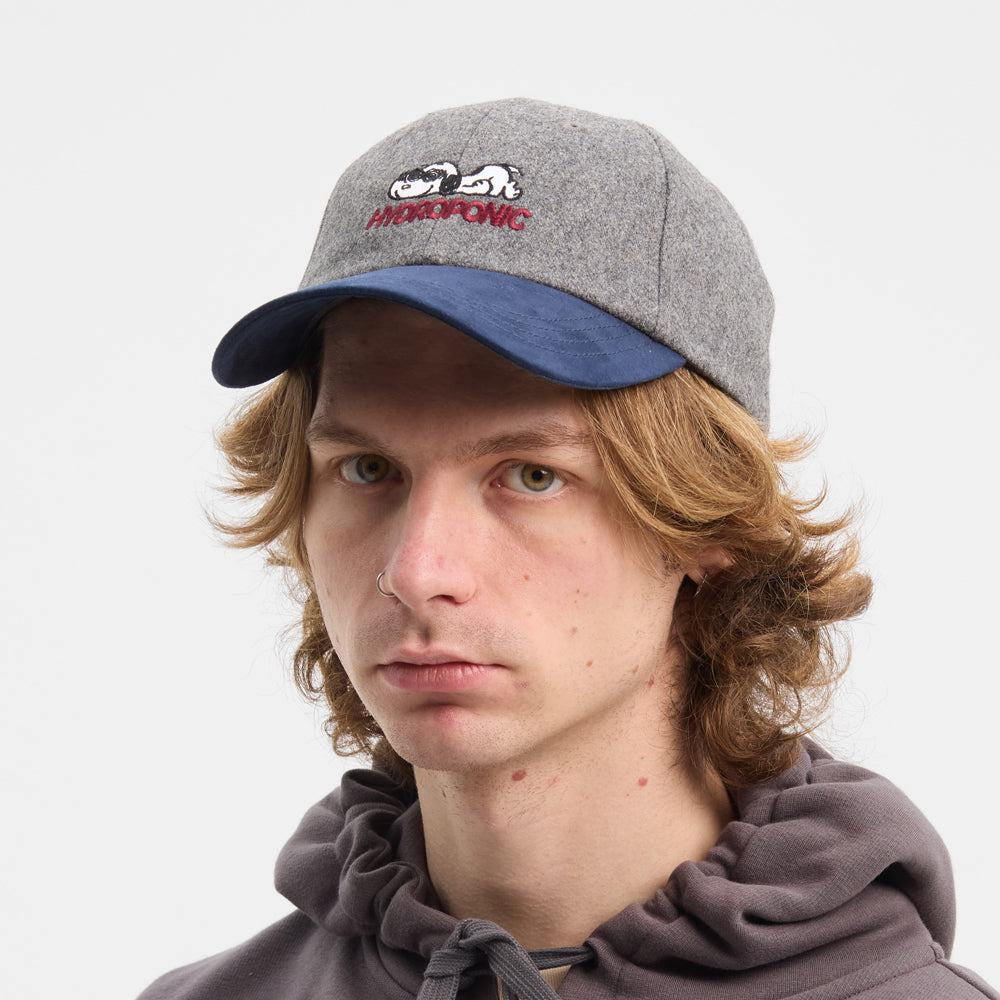 Gorra Hydroponic x Peanut Obsessed Heather grey Navy