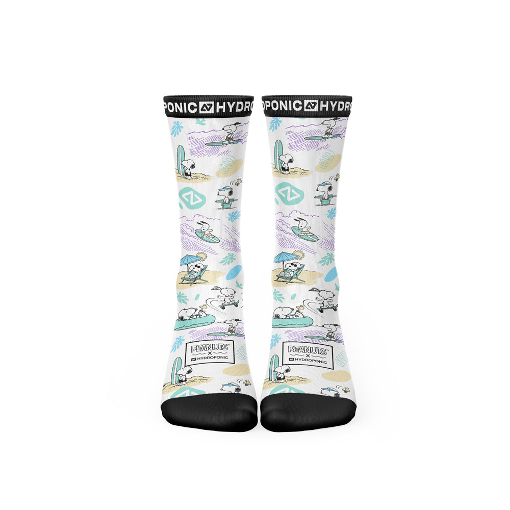 Calcetines Hydroponic x Peanuts Beach White