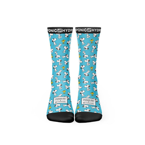 Calcetines Hydroponic Peanuts Cool Turquoise