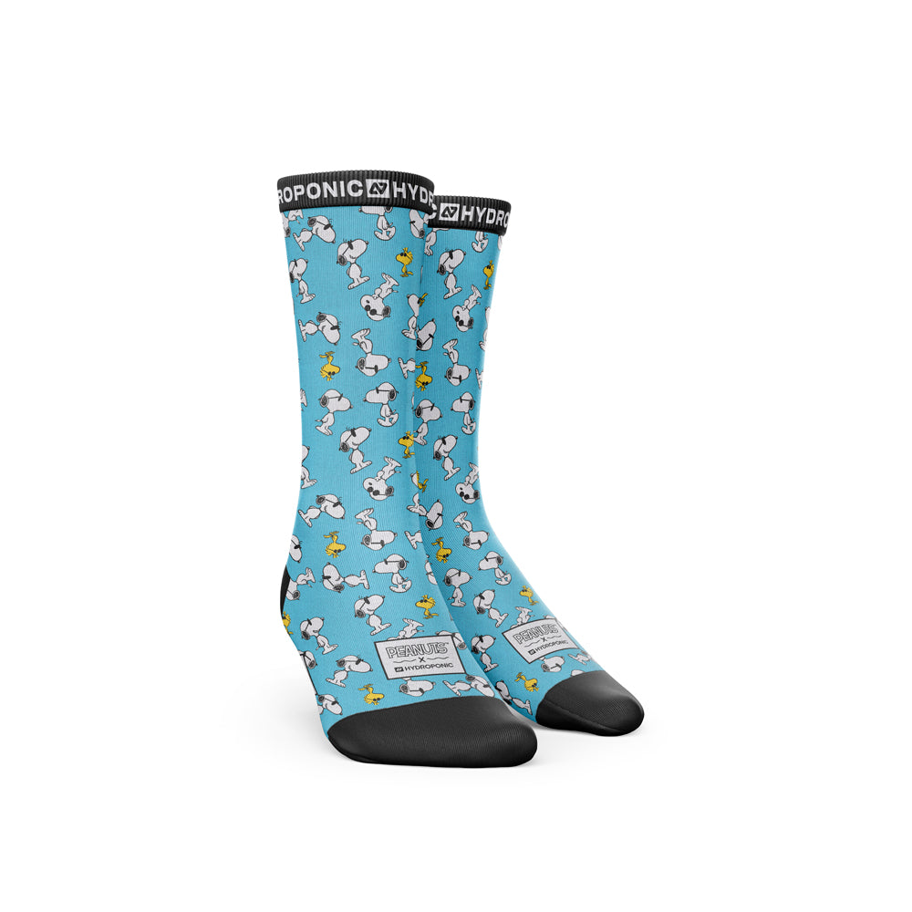 Calcetines Hydroponic Peanuts Cool Turquoise