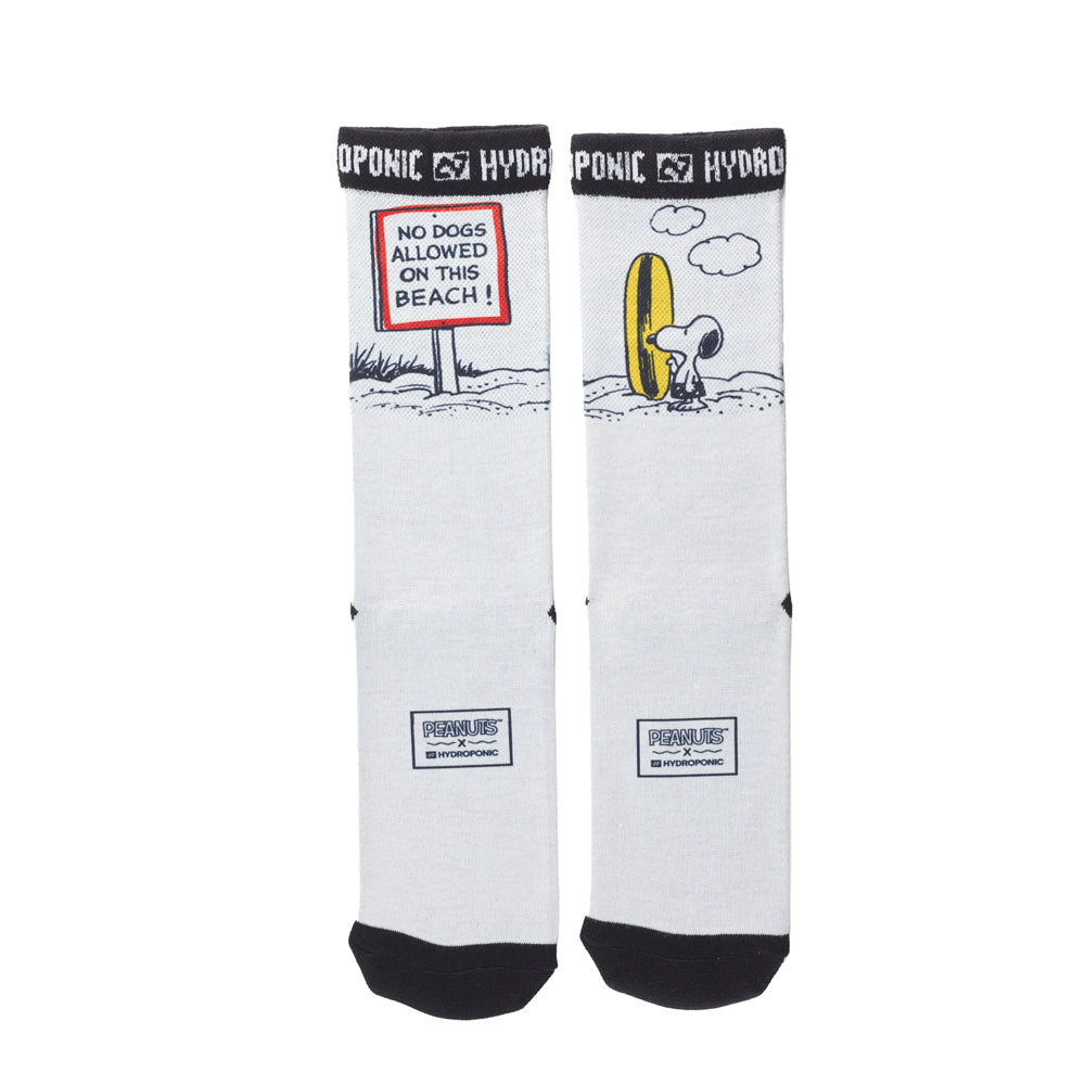 Calcetines Hydroponic x Peanuts No Dogs Blanco