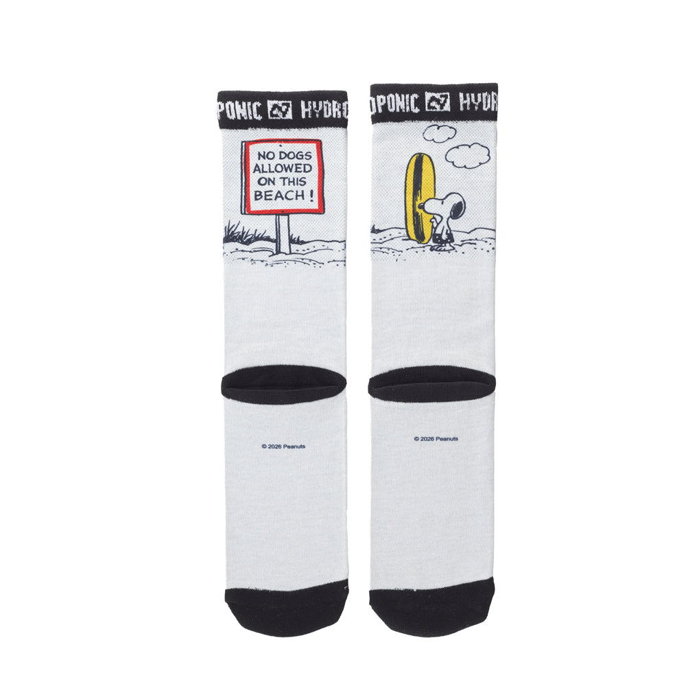 Calcetines Hydroponic x Peanuts No Dogs Blanco