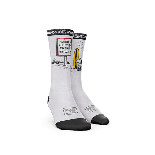 Calcetines Hydroponic x Peanuts No Dogs Blanco