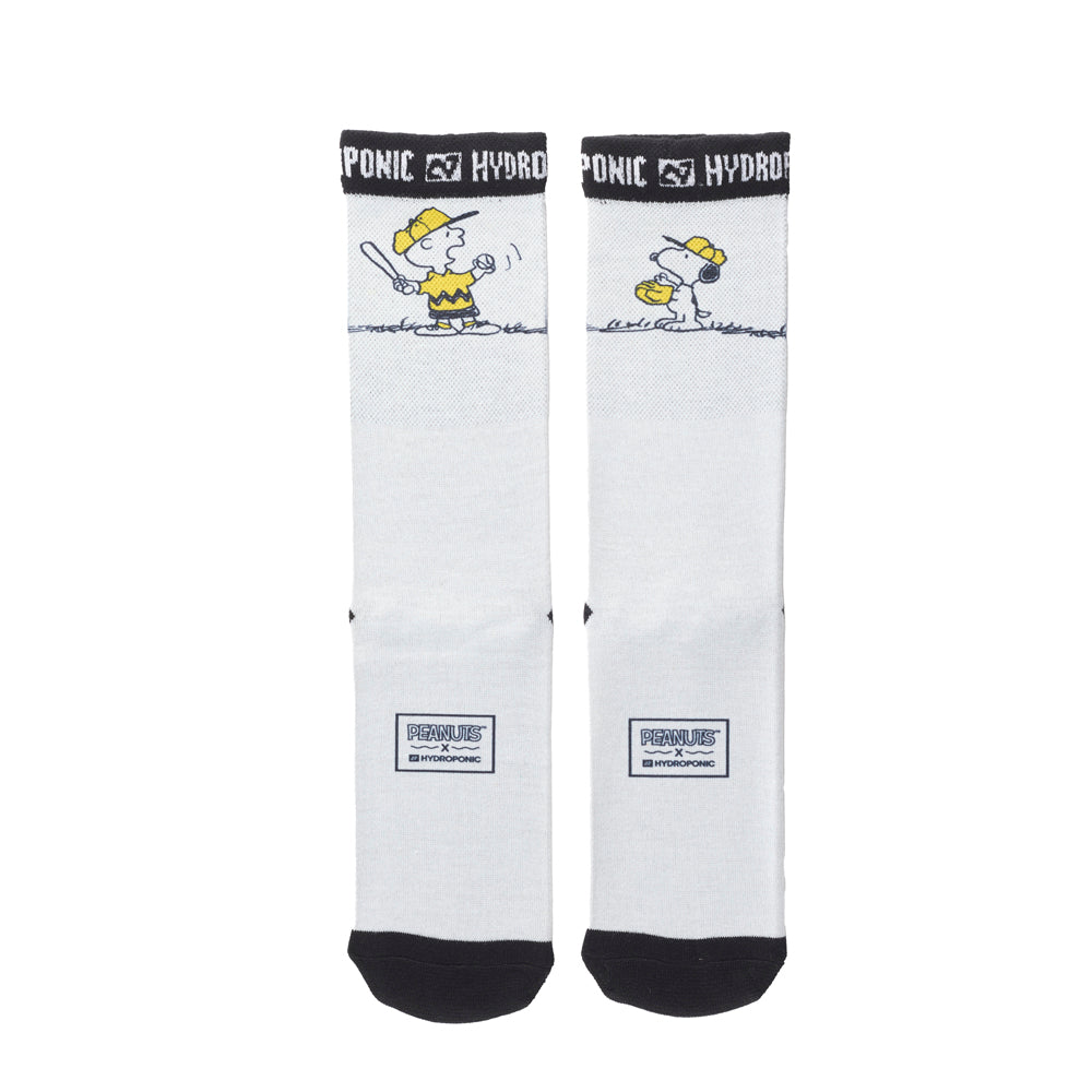 Calcetines Hydroponic x Peanuts Baseball White
