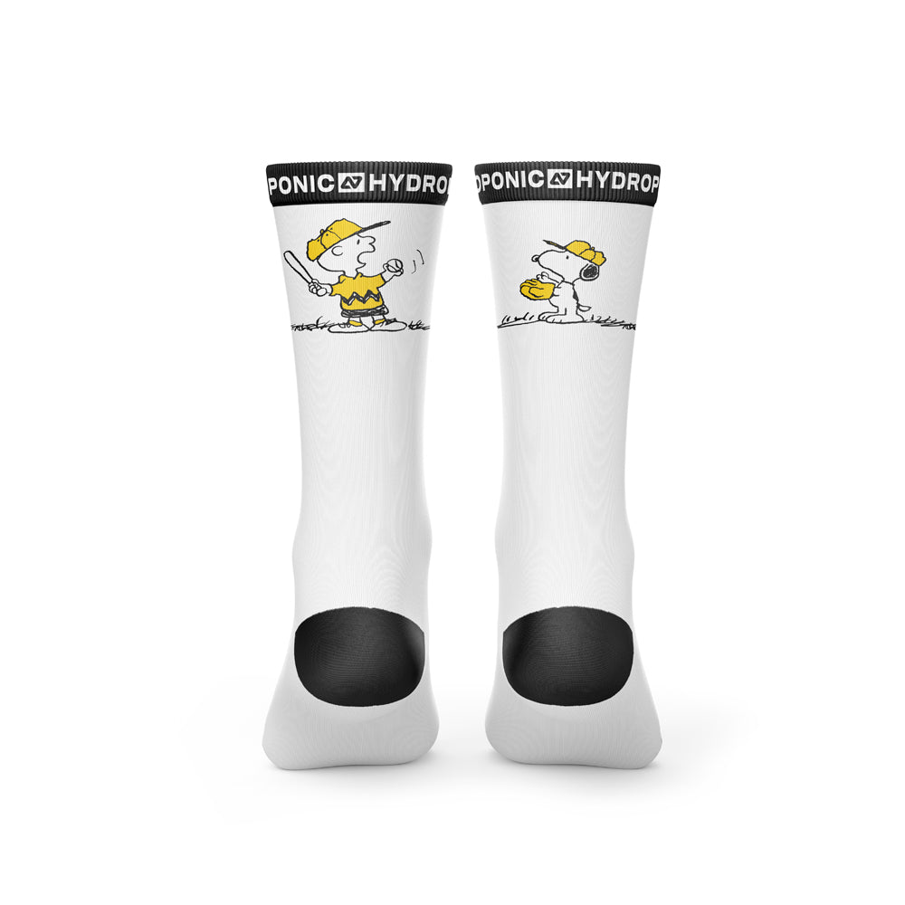 Calcetines Hydroponic x Peanuts Baseball White