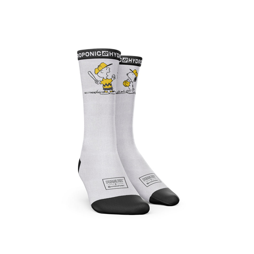 Calcetines Hydroponic x Peanuts Baseball White