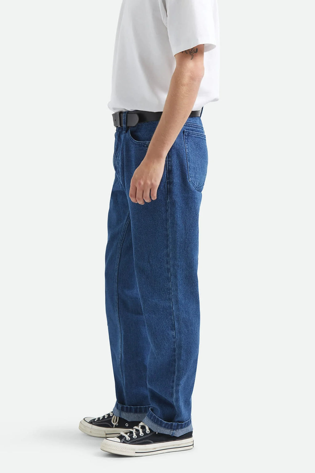 Pantalón Brixton Builders Denim Azul Medio