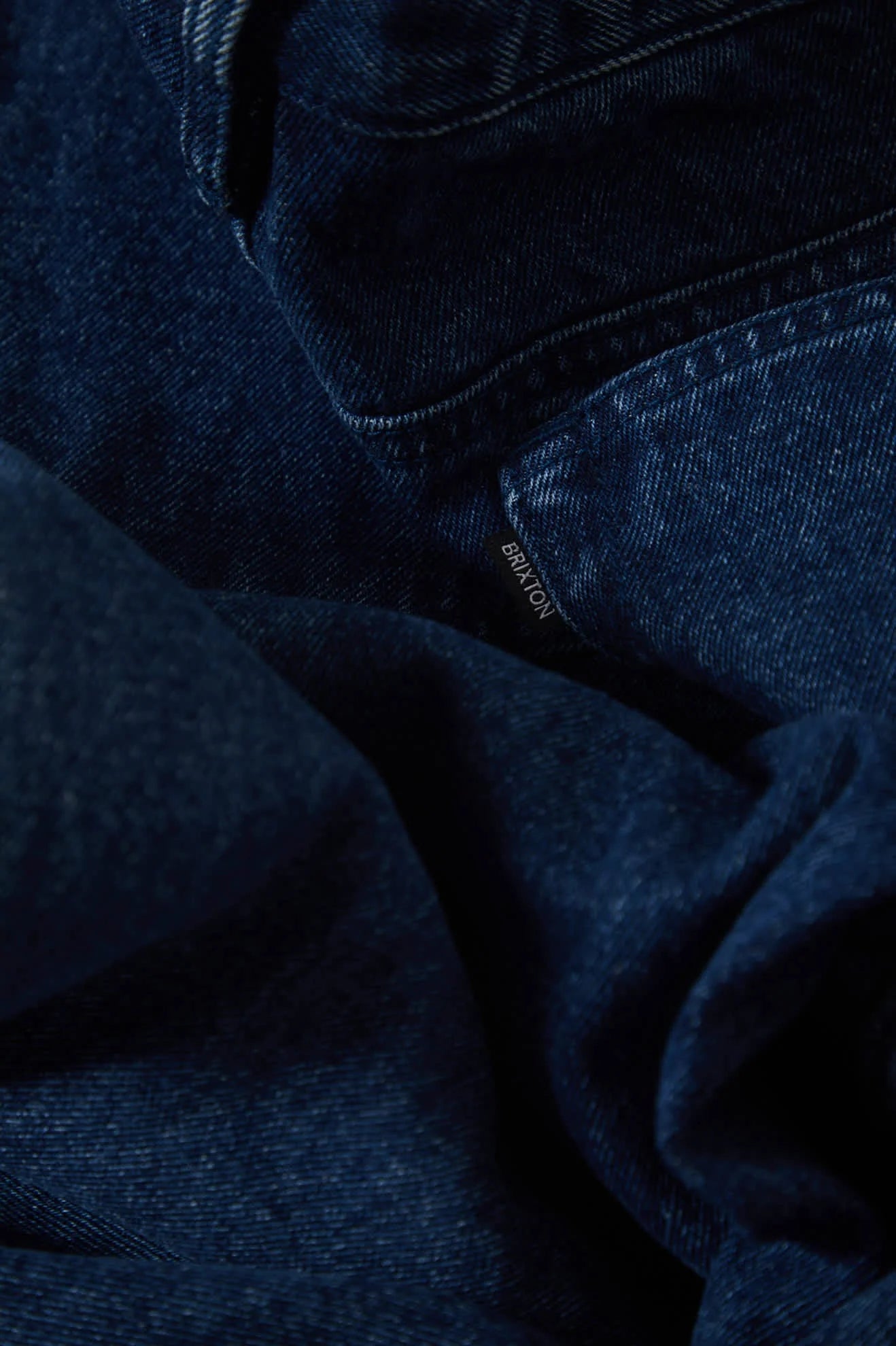 Pantalón Brixton Builders Denim Azul Medio