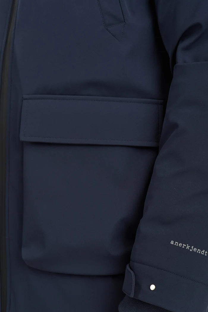 Anerkjendt Manteau Akbruce Bleu Marine