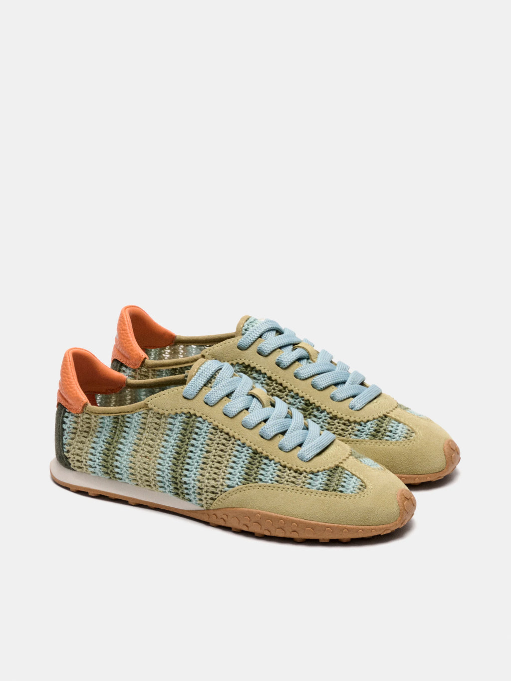 Zapatillas Hoff Bridge Woven Crochet Mint Mujer